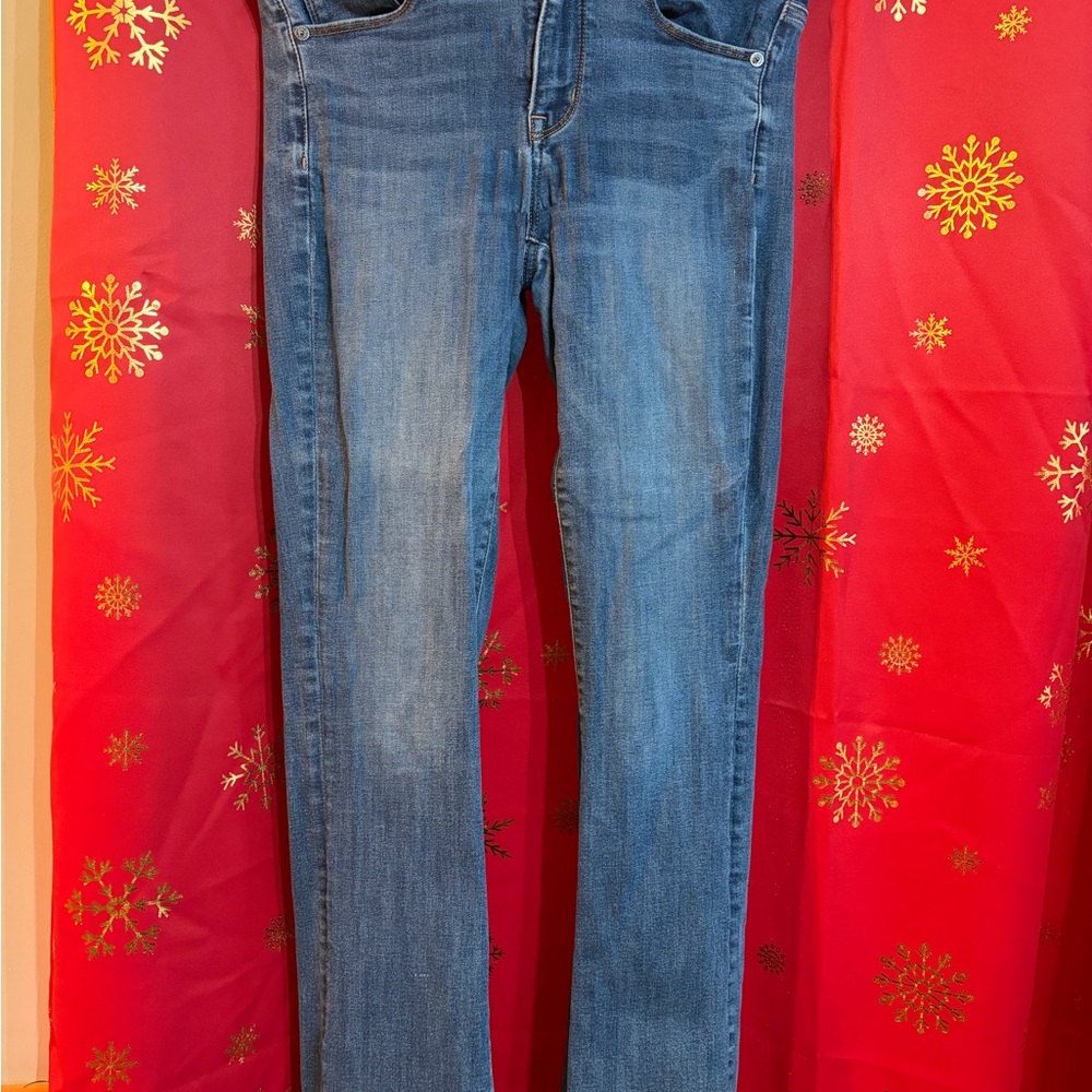 American Eagle Outfitters Dark Blue Skinny Jeans